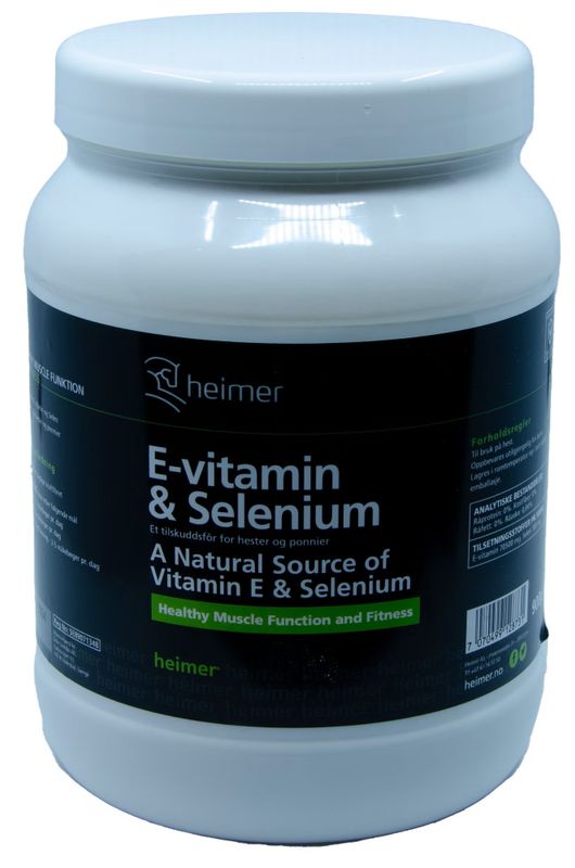 E-Vitamin & Selenium Heimer 900g