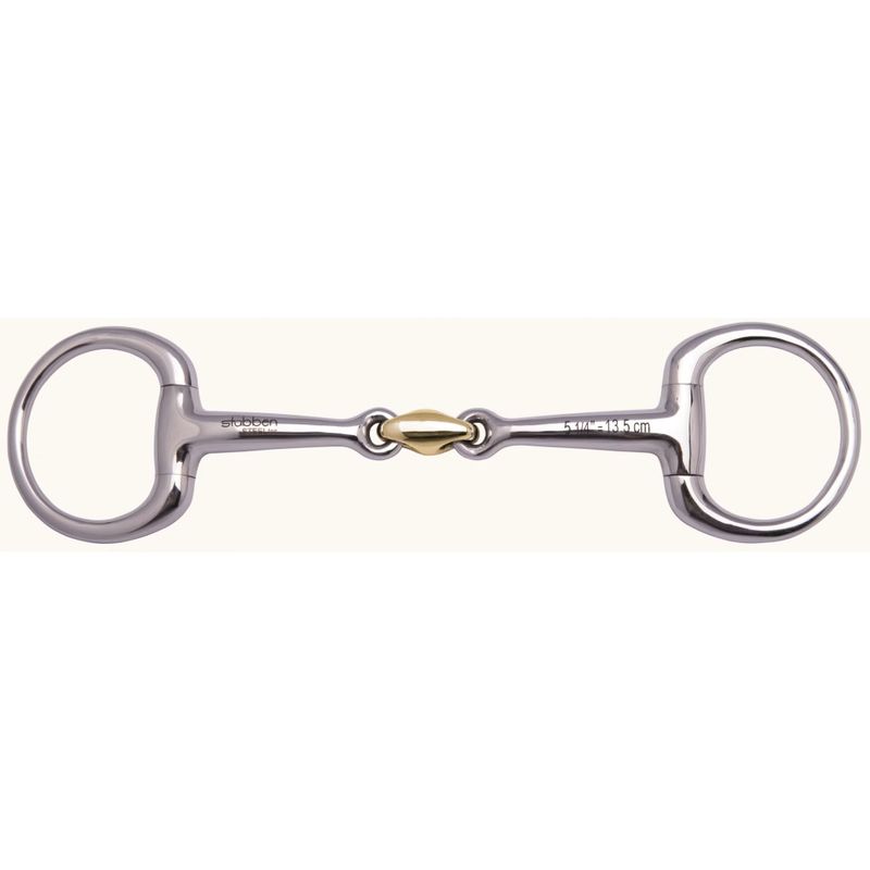 Bitt Stübben Eggbutt Bradoon Tredelt