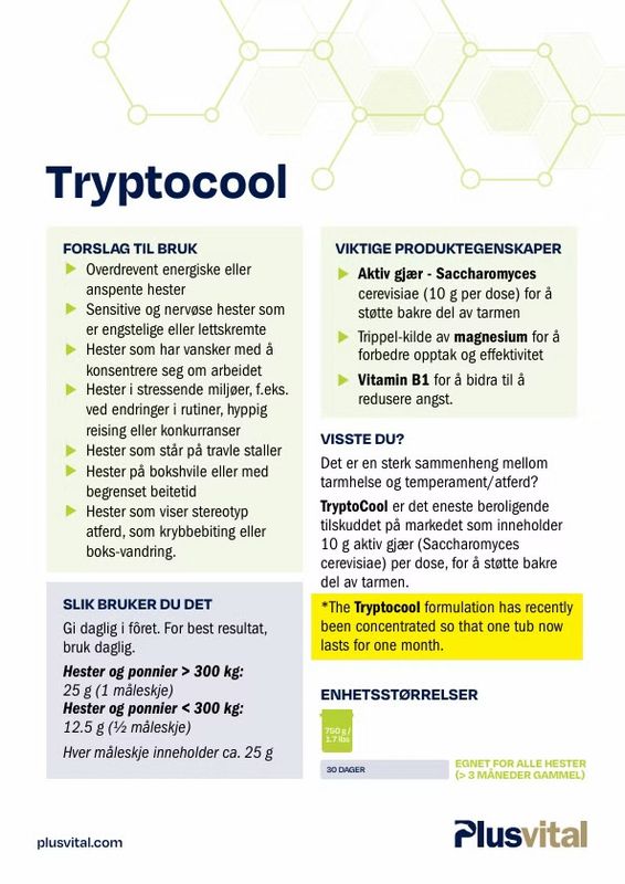 Plusvital Tryptocool 750g